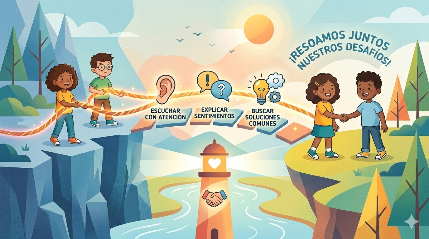 VAMOS A RESOLVER CONFLICTOS